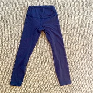 Lululemon wunder under 25” blue leggings